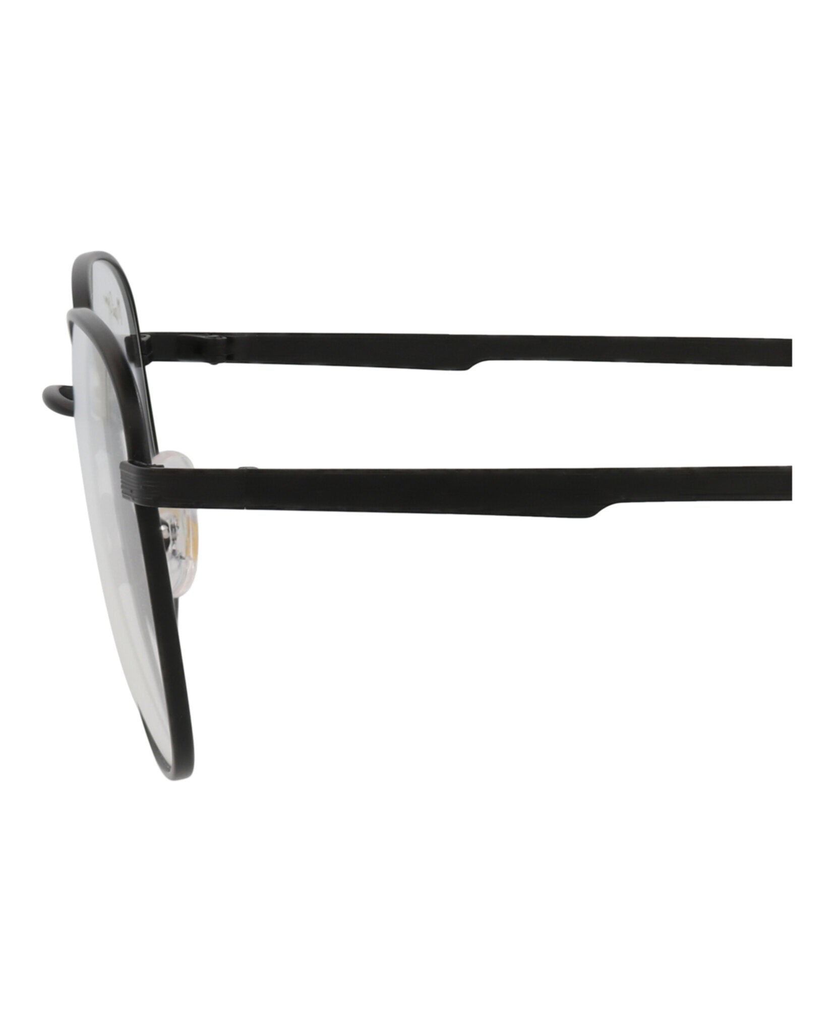 Maui Jim Mens Round/Oval Black Black Transparent Fashion Designer Eyewear