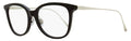 Maui Jim Rounded Square Eyeglasses MJO2221 02 Black/Silver 52mm Black Silver