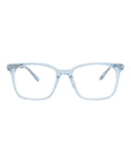 Maui Jim Womens Square/Rectangle Blue Silver Transparent Fashion Designer Eyewear
