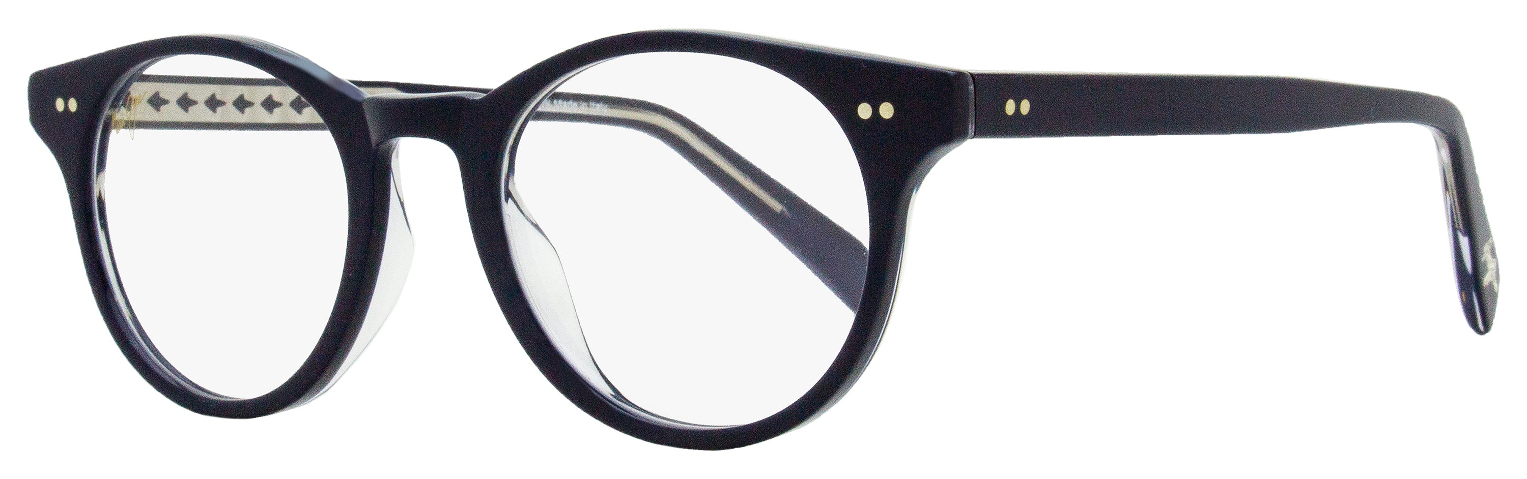 Maui Jim Oval Eyeglasses MJO2227 03 Navy/Clear 47mm NAVY CLEAR