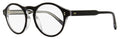 Maui Jim Oval Eyeglasses MJO2232 02K Black/Clear 49mm Black Clear
