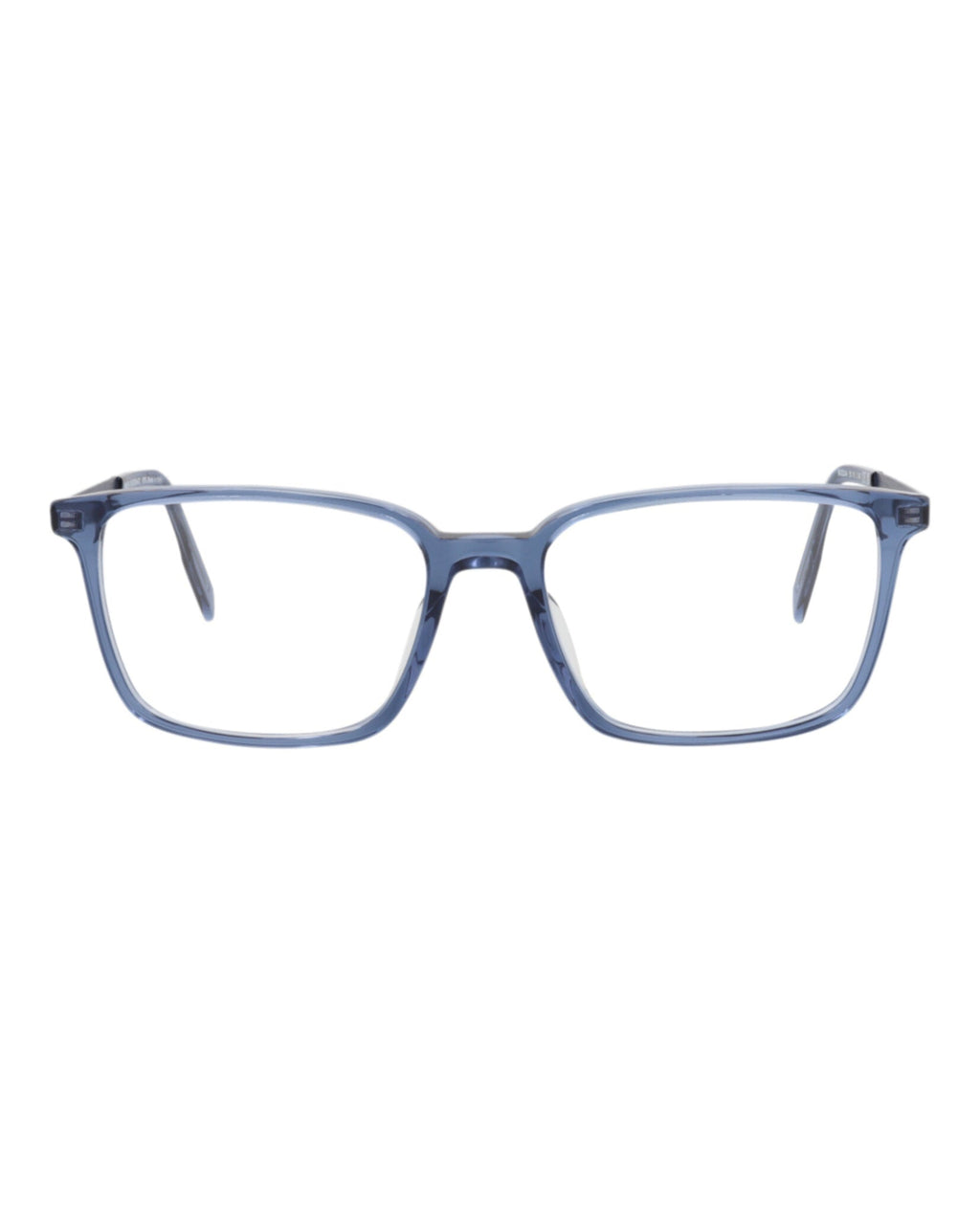 Maui Jim Mens Square/Rectangle Blue Blue Transparent Fashion Designer Eyewear