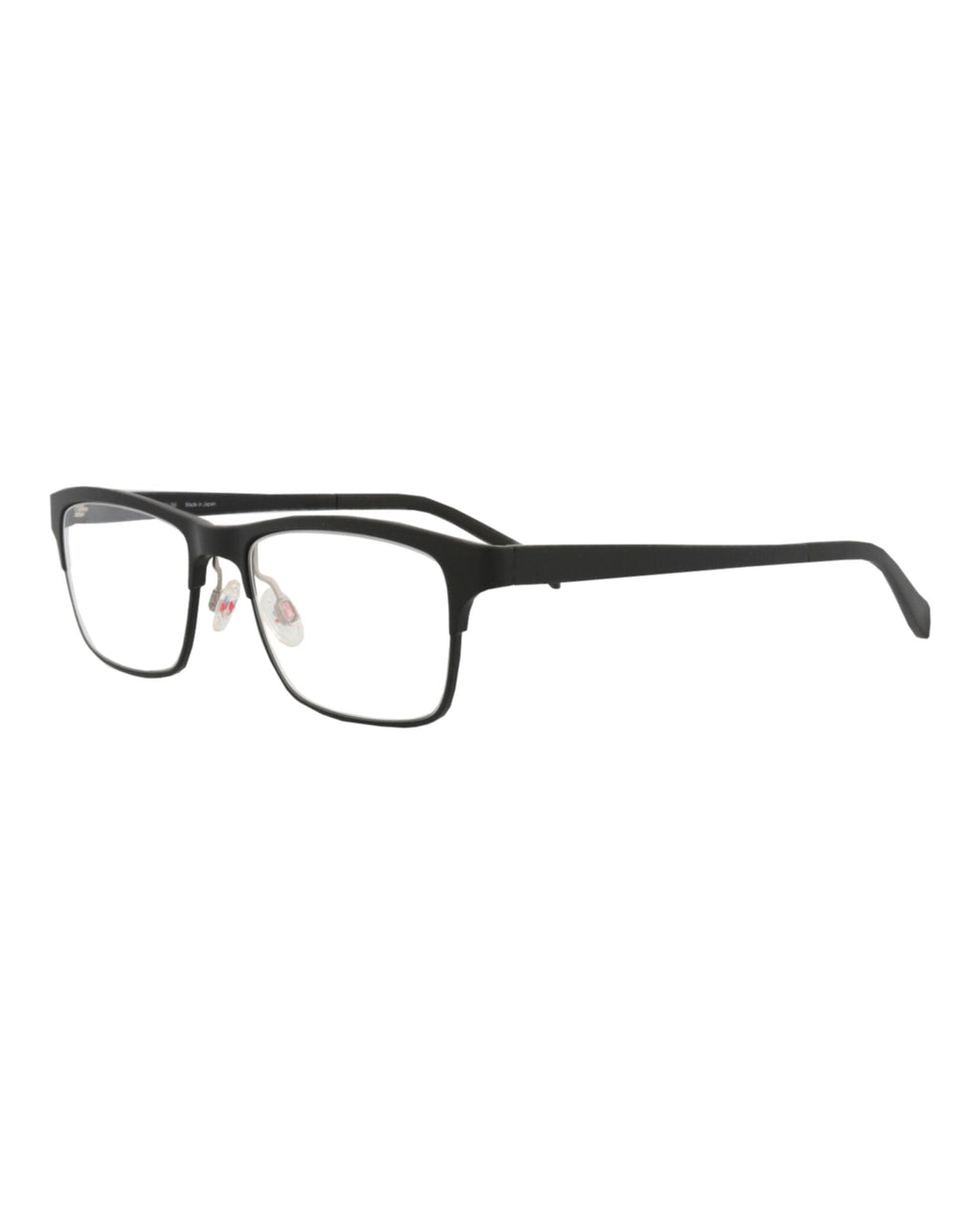 Maui Jim Mens Square/Rectangle Black Black Transparent Fashion Designer Eyewear