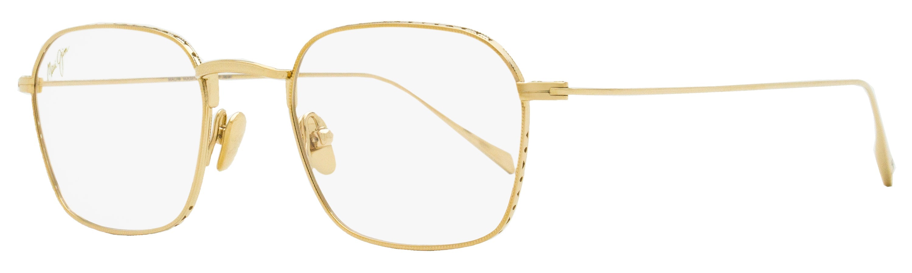Maui Jim Titanium Eyeglasses MJO2722 16 Gold 48mm Gold