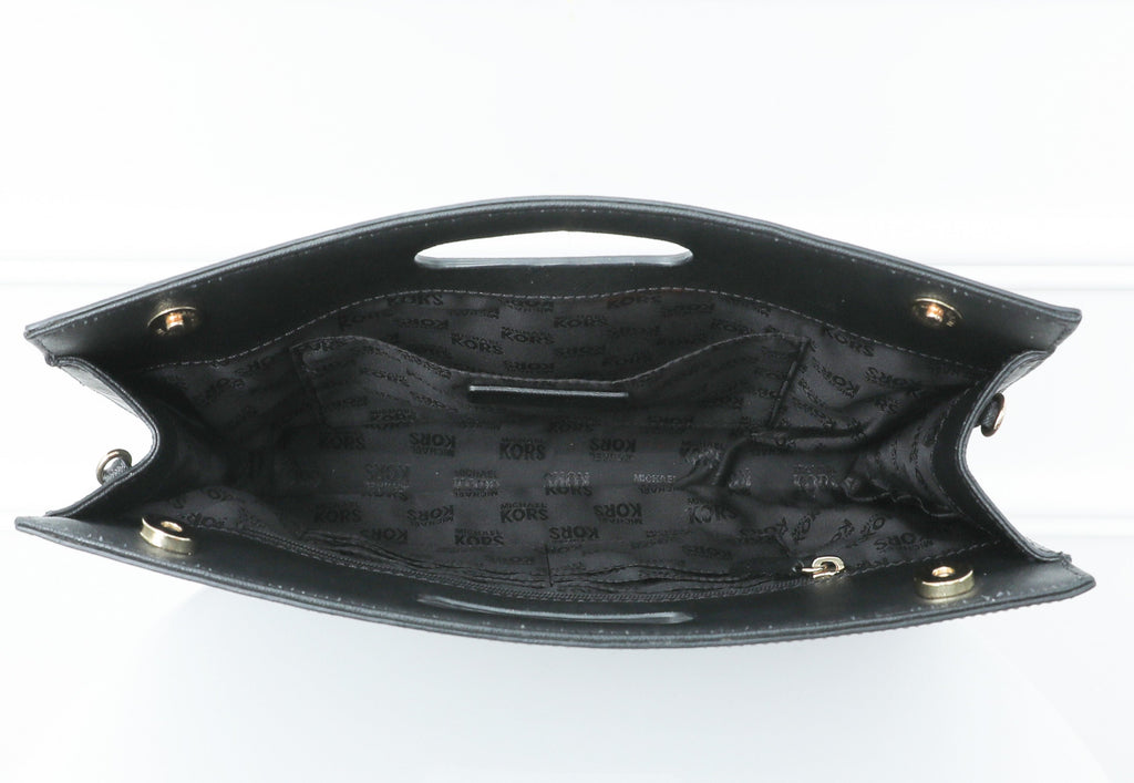 Michael Kors Black Tilda Crossbody Clutch