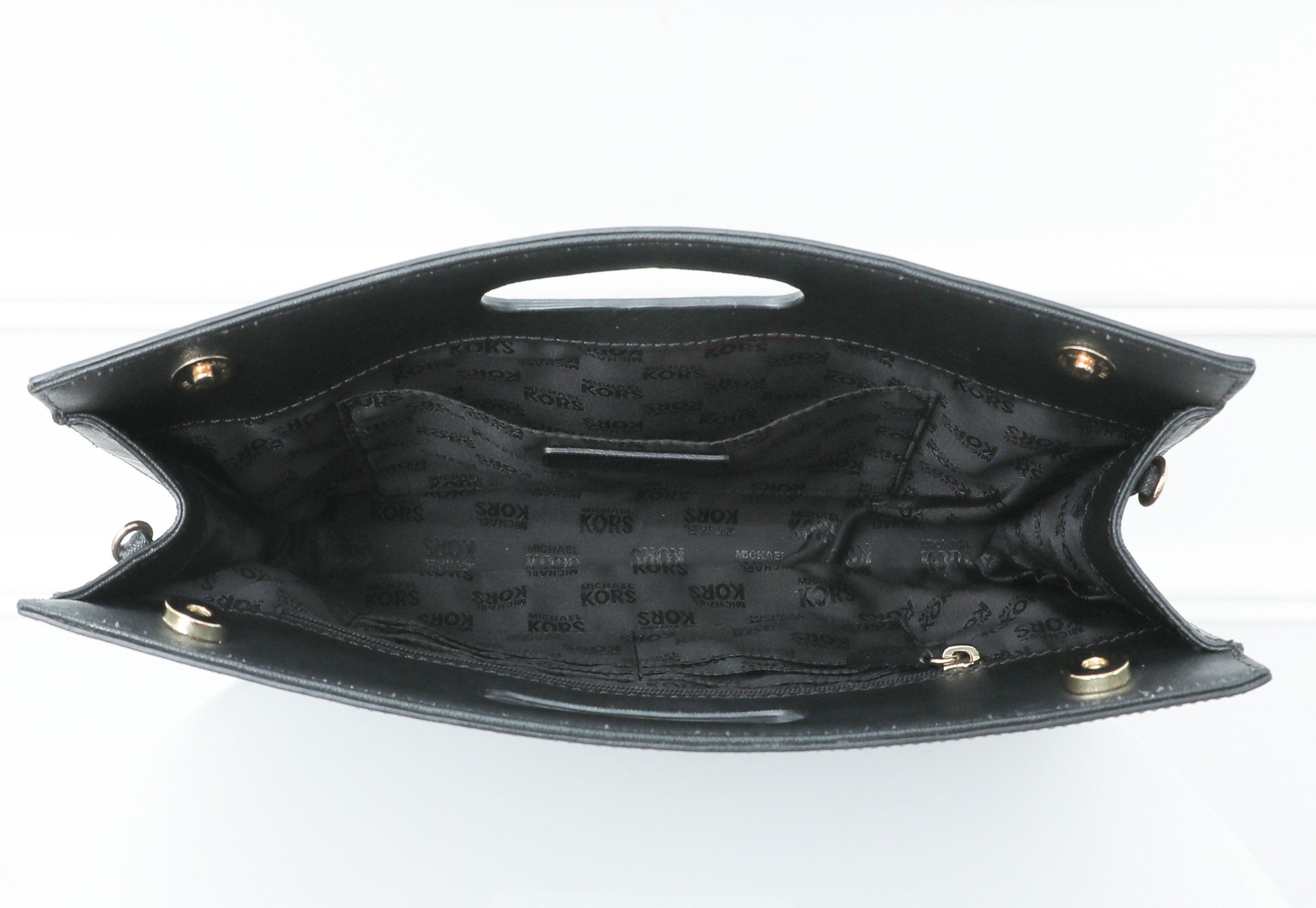 Michael Kors Black Tilda Crossbody Clutch