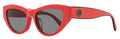 Moncler Modd Alt Fit Sunglasses ML0258F 66A Red 53mm Red