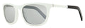 Moncler Kolligian Sunglasses ML0290 21C White/Black 57mm White Black