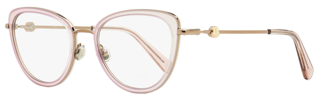 Moncler Cat Eye Eyeglasses ML5148 034 Bronze/Rose 52mm Bronze Rose