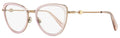 Moncler Cat Eye Eyeglasses ML5148 034 Bronze/Rose 52mm Bronze Rose