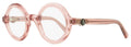 Moncler Round Eyeglasses ML5194 072 Transparent Rose 48mm Transparent Rose