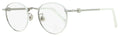 Moncler Oval Eyeglasses ML5204H 021 White 48mm White