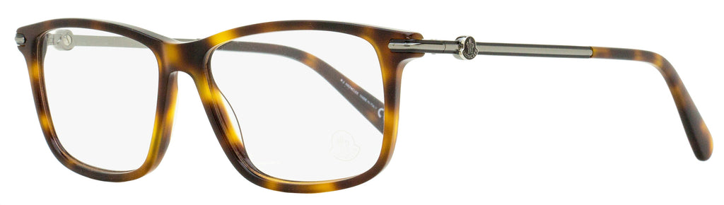 Moncler Rectangular Eyeglasses ML5205 052 Havana 54mm Havana