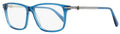 Moncler Rectangular Eyeglasses ML5205 090 Transparent Blue 54mm Transparent Blue