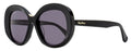 Max Mara Edna Alt Fit Sunglasses MM0087-F 01A Black 55mm Black
