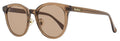 Max Mara Pantos Alt Fit Sunglasses MM0106-K 45E Transparent Brown 54mm Transparent Brown