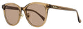 Max Mara Pantos Alt Fit Sunglasses MM0107-K 45E Transparent Brown 55mm Transparent Brown