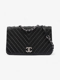 Chanel Stud Wars Flap Bag Black Calfskin Leather