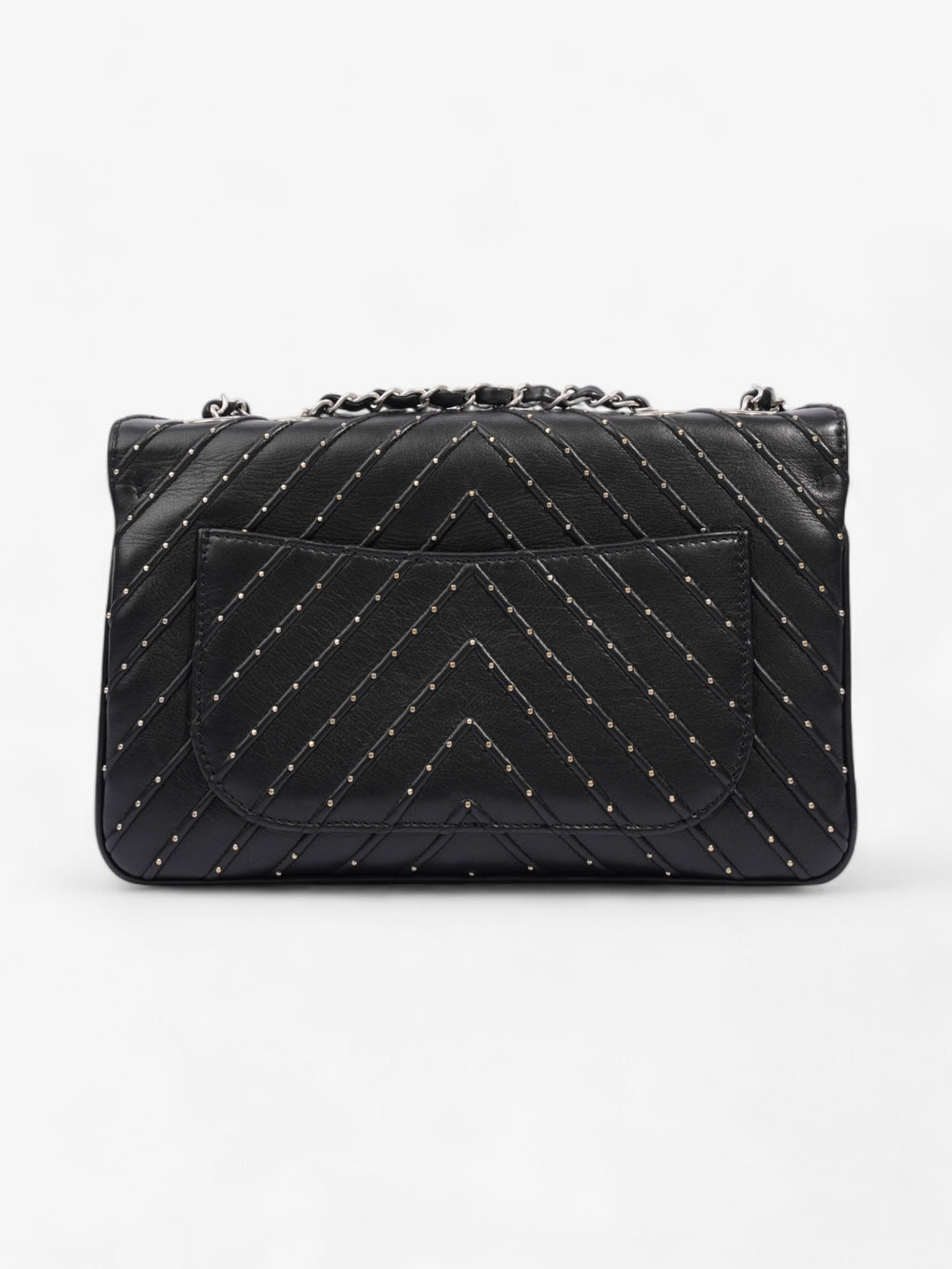 Chanel Stud Wars Flap Bag Black Calfskin Leather