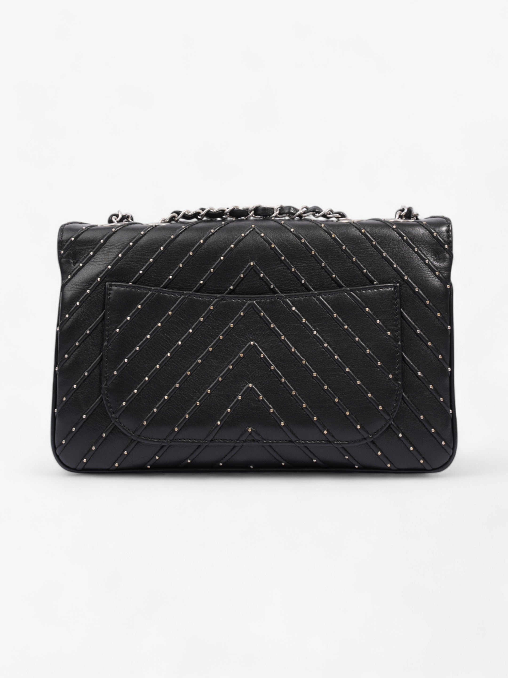 Chanel Stud Wars Flap Bag Black Calfskin Leather