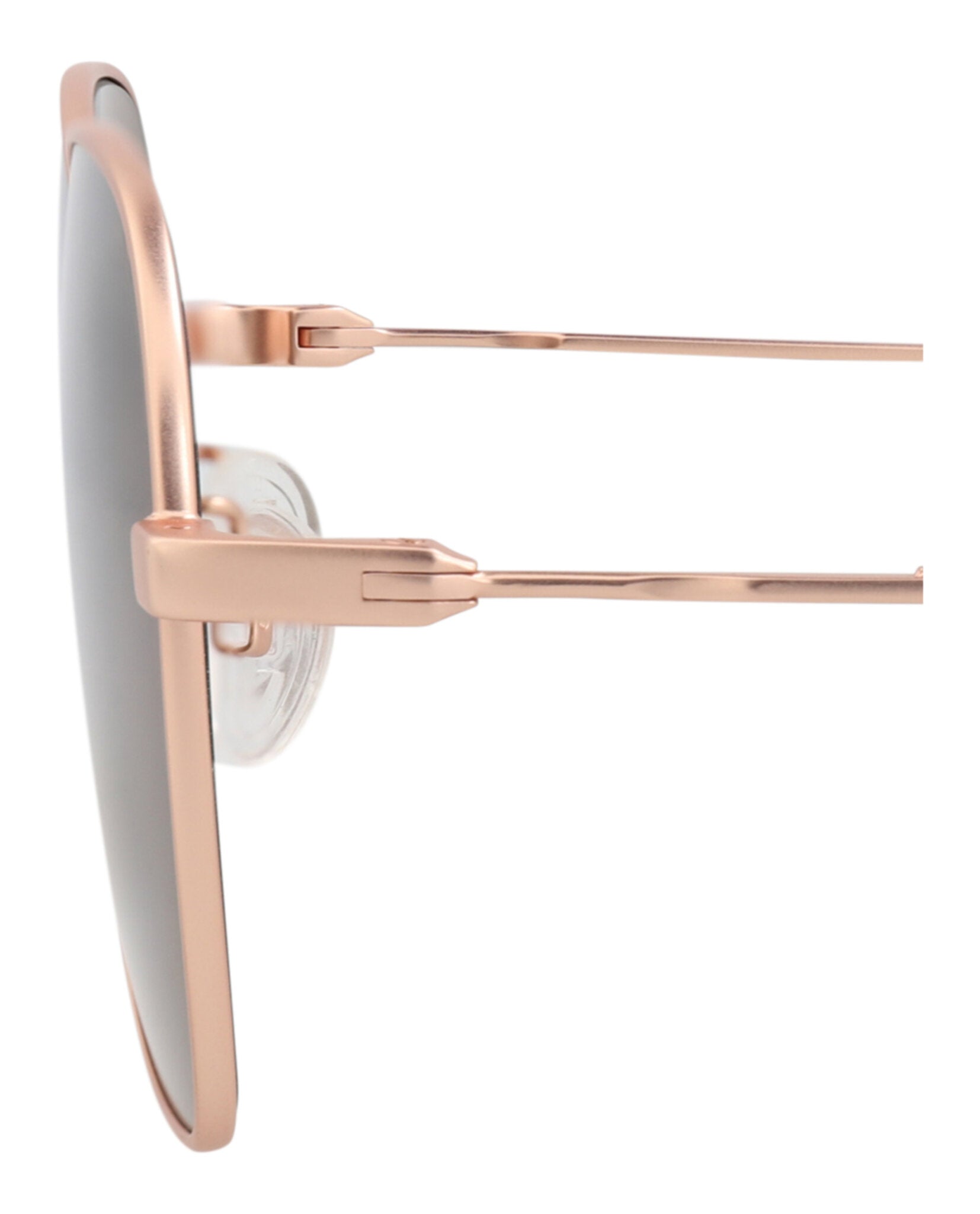 McQ Alexander McQueen Unisex Square/Rectangle Gold Gold Brown Fashion Designer Eyewear