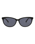 McQ Alexander McQueen Womens Cat Eye Black Black Grey Fashion Designer Eyewear