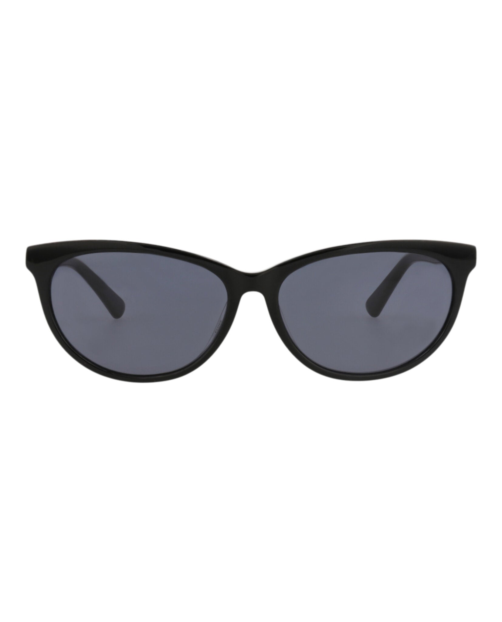 McQ Alexander McQueen Womens Cat Eye Black Black Grey Fashion Designer Eyewear