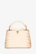 Louis Vuitton 2022 Himalayan Niloticus Crocodile Capucines BB Top Handle 1ith Strap