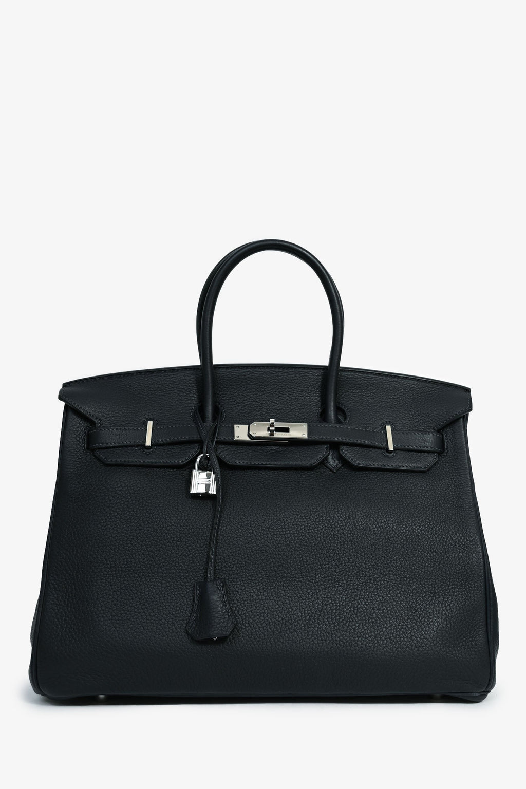 Hermès 2008 Deep Navy Clemence Leather Birkin 35 PHW