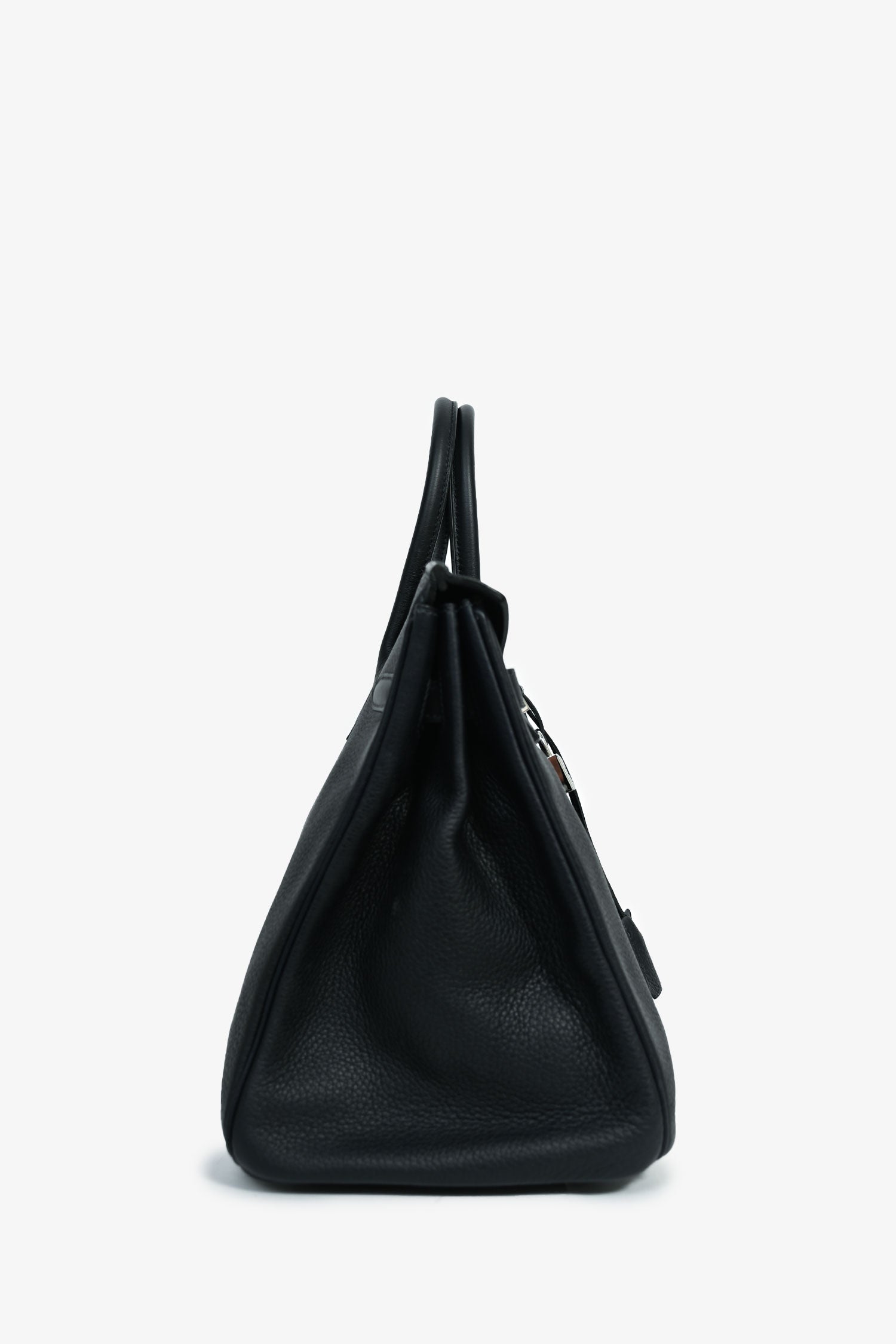Hermès 2008 Deep Navy Clemence Leather Birkin 35 PHW