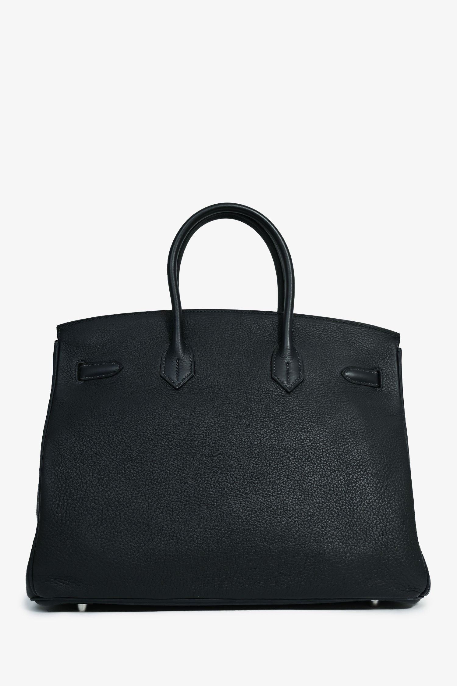 Hermès 2008 Deep Navy Clemence Leather Birkin 35 PHW