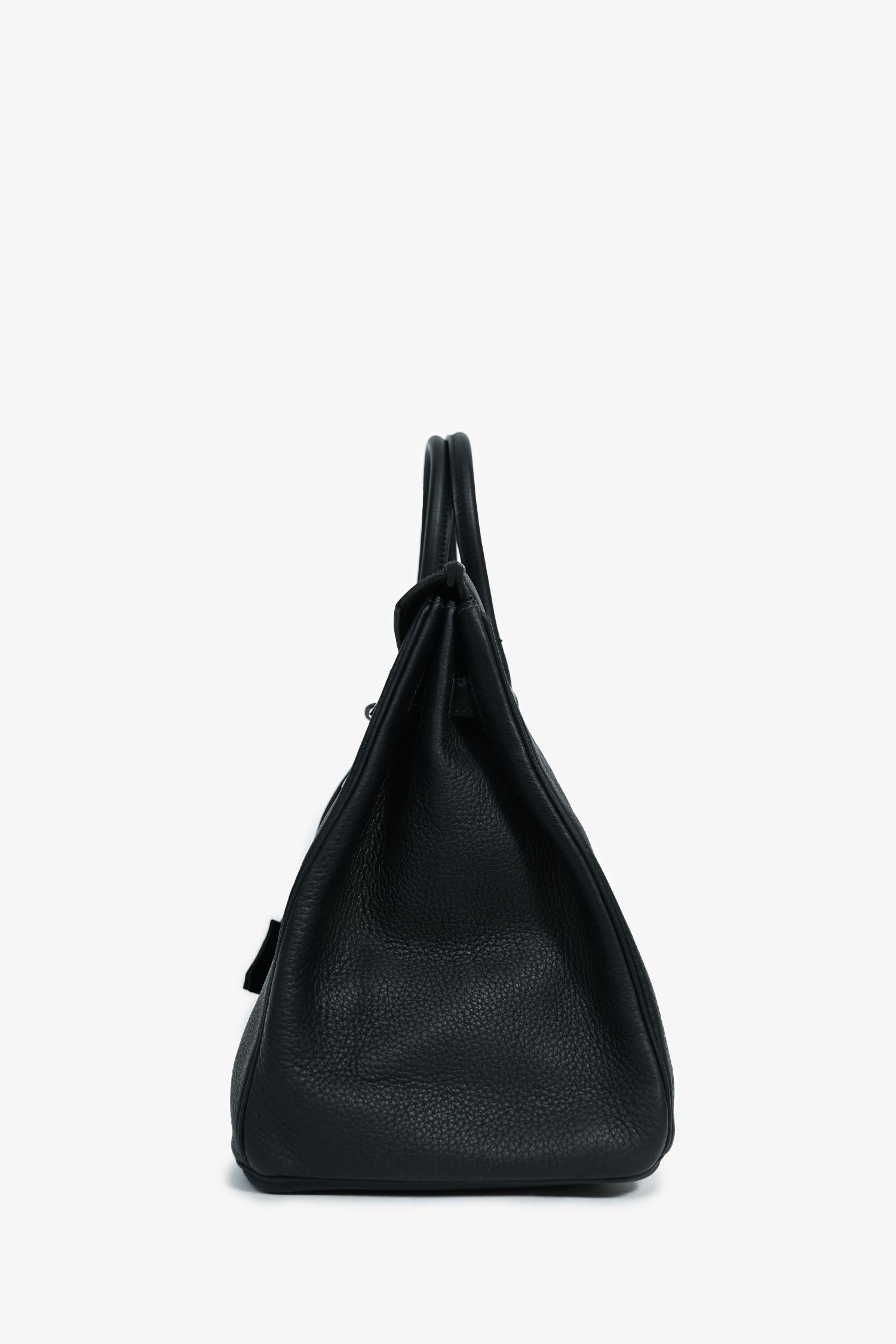 Hermès 2008 Deep Navy Clemence Leather Birkin 35 PHW