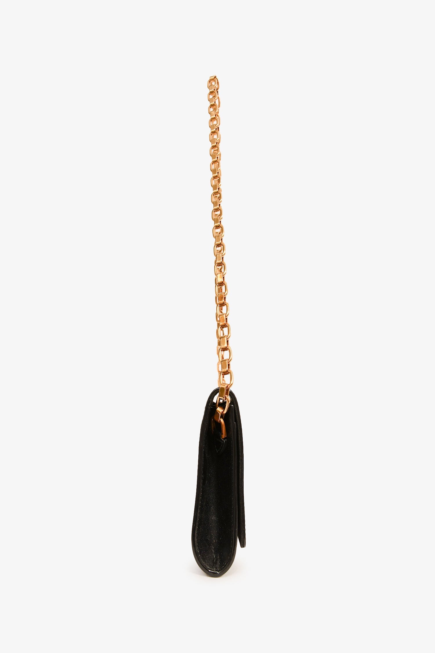 Louis Vuitton 2013 Black Leather LV 'Louise' GM Shoulder Bag