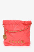 Chanel™ Pink Mini 22 Hobo