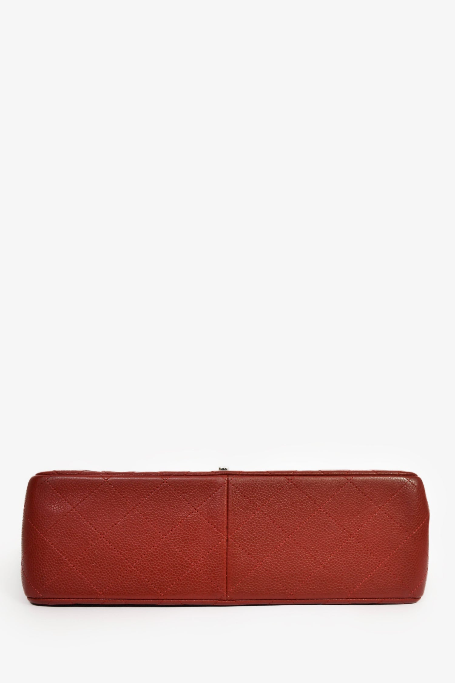 Chanel™ 2013-14 Burgundy Caviar Leather Jumbo Classic Double Flap Bag