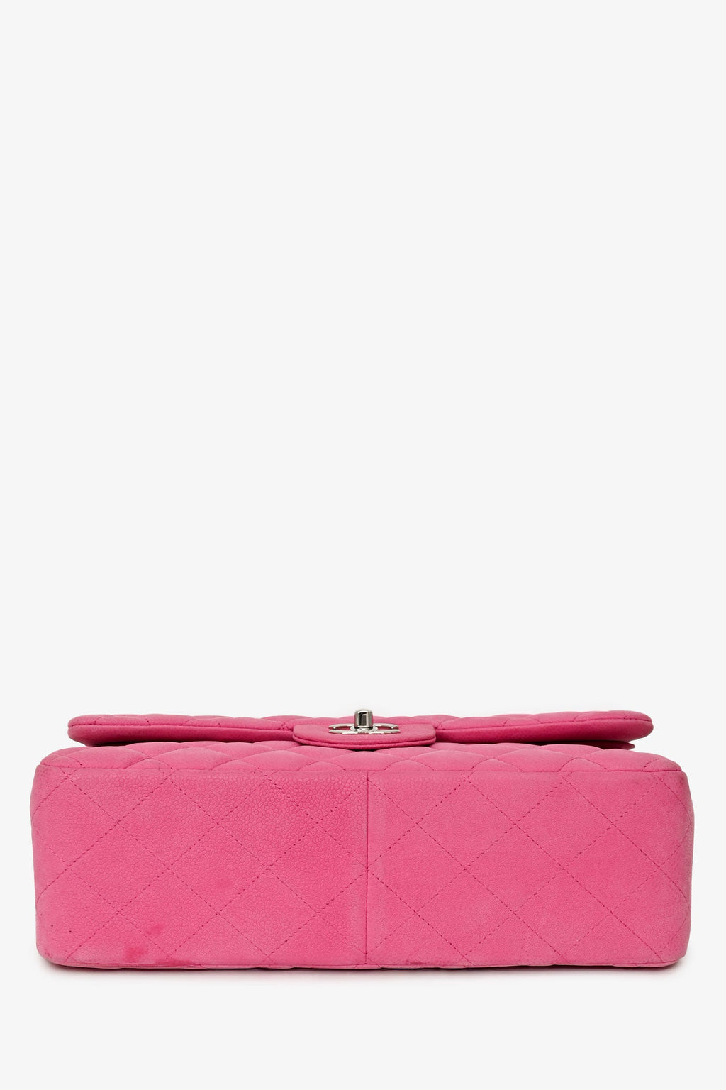 Chanel™ 2013/14 Pink Caviar Jumbo Double Flap SHW