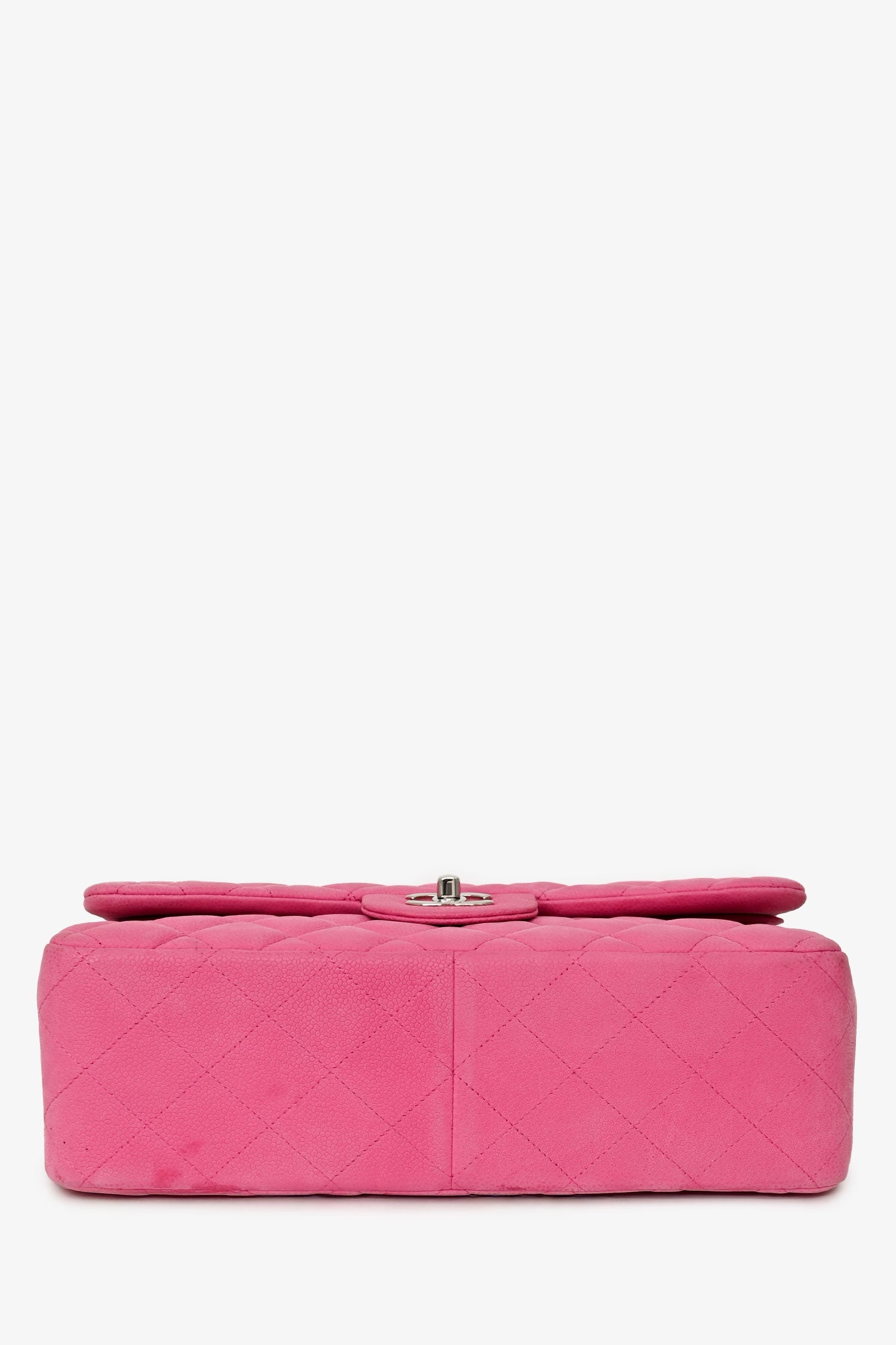 Chanel™ 2013/14 Pink Caviar Jumbo Double Flap SHW