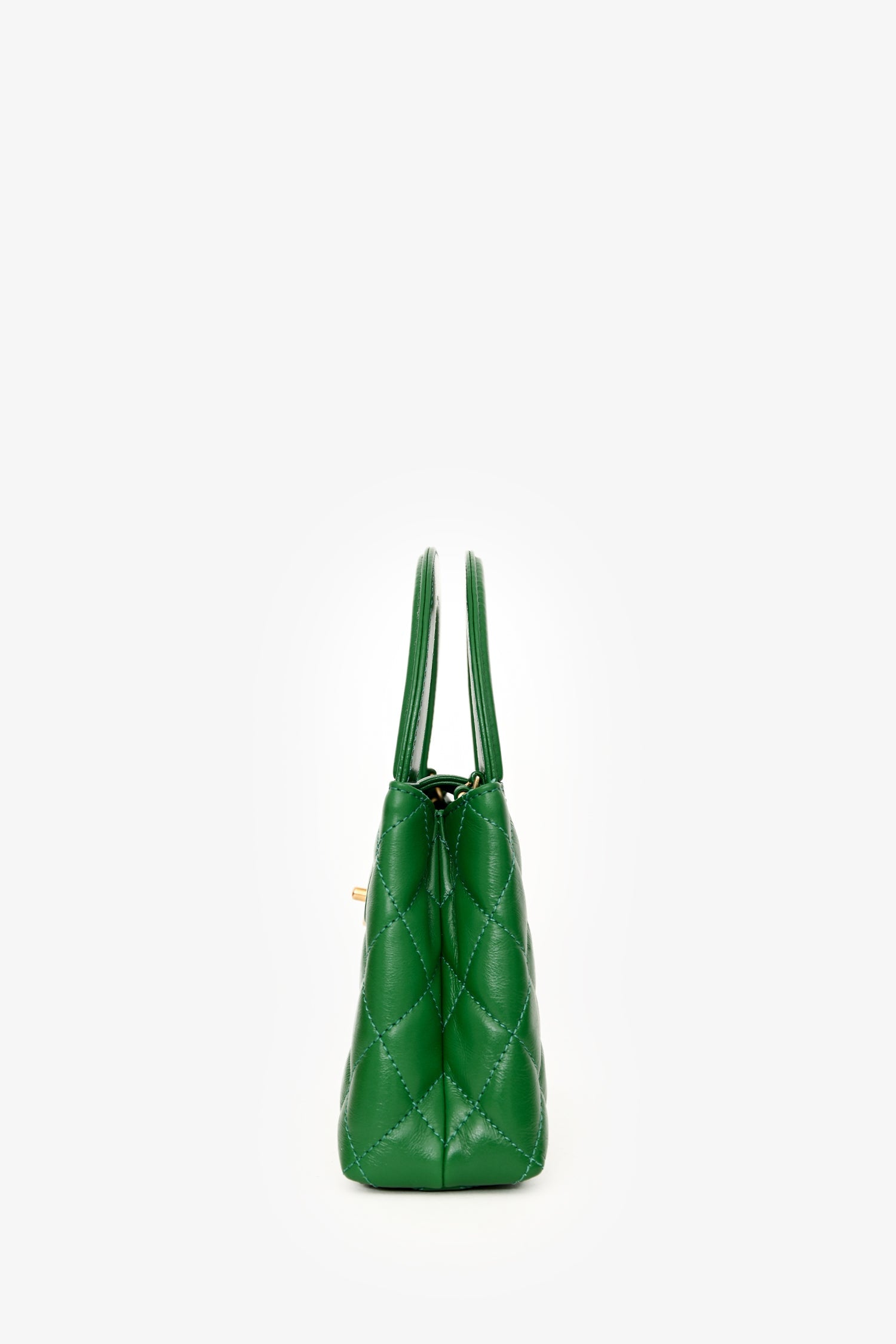 Chanel™ 2025 Emerald Green Mini Kelly Shopper Tote