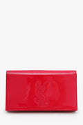 Saint Laurent Pink Patent Leather 'Belle de Jour' Clutch