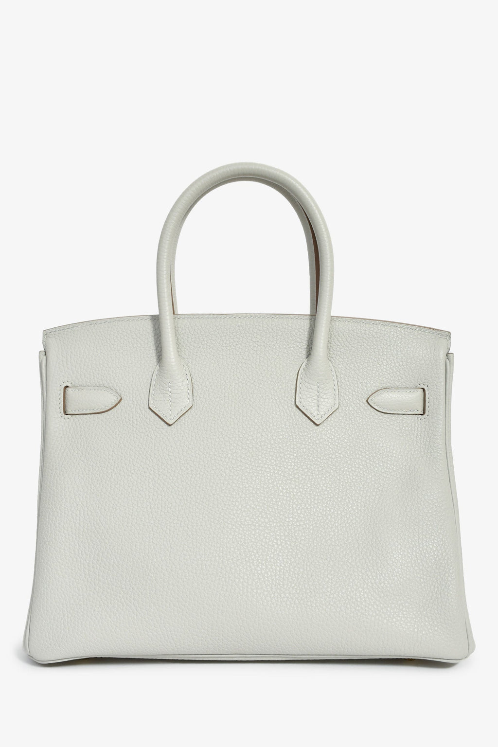 Hermès 2019 Gris Perle Clemence Leather Birkin 30