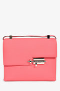 Hermès 2021 Rose Texas Epsom Verrou 23 Crossbody Bag