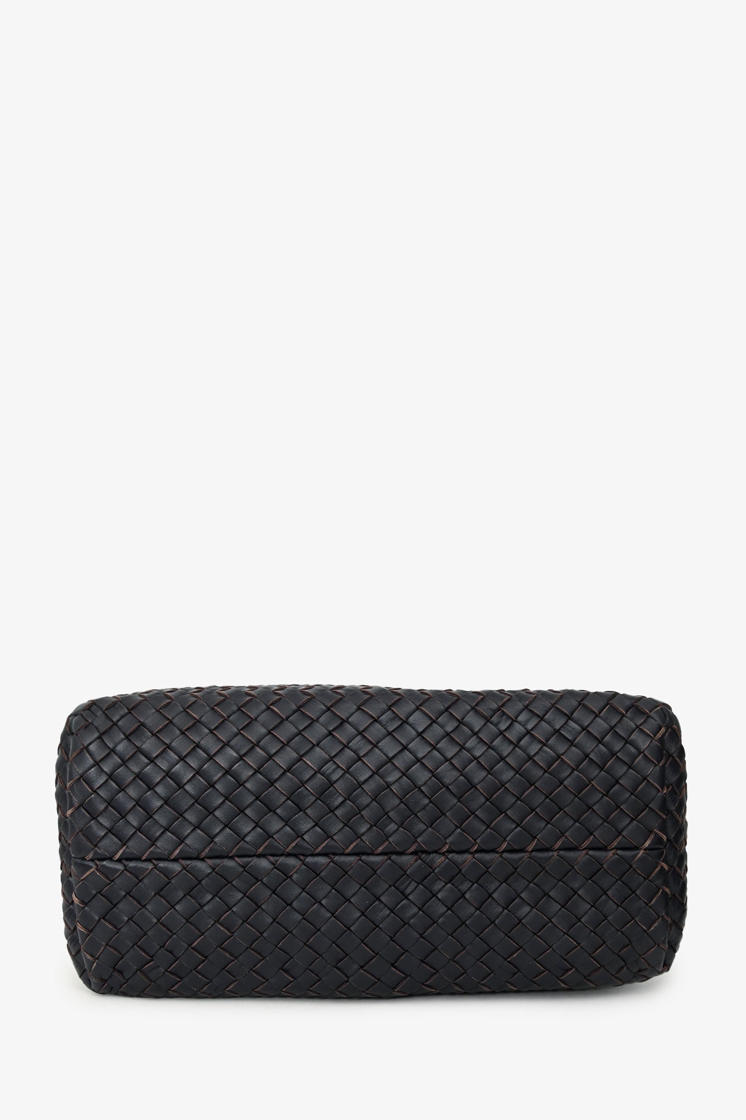 Bottega Veneta Dark Purple Intrecciato Tote