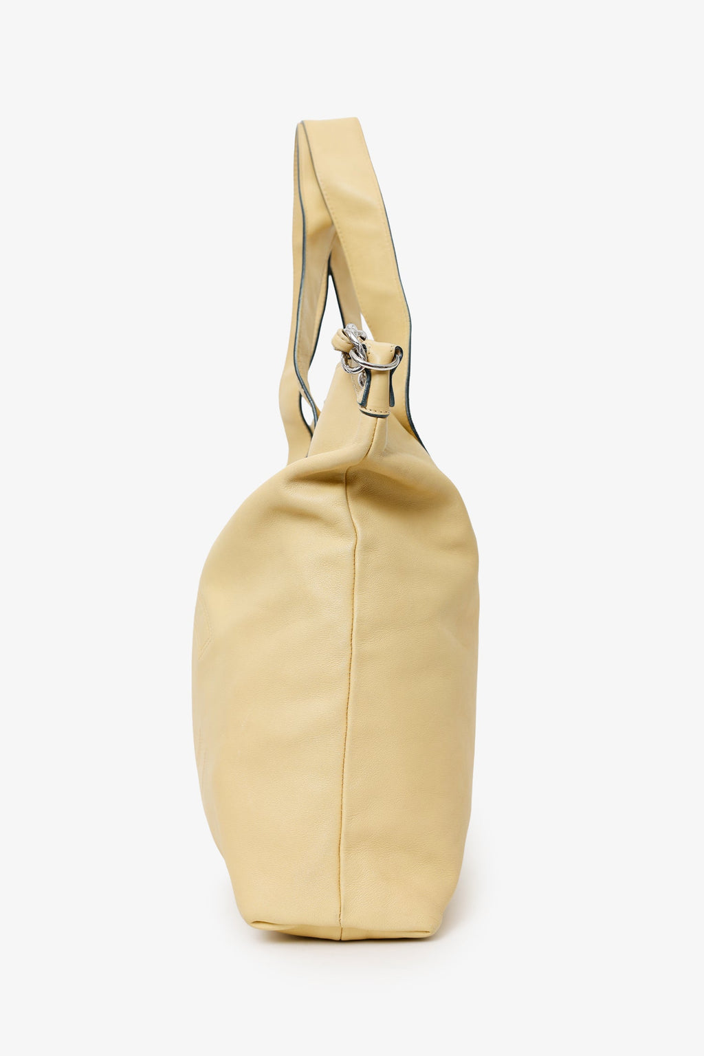 Chanel™ Beige Lambskin Large Edgy Tote Bag