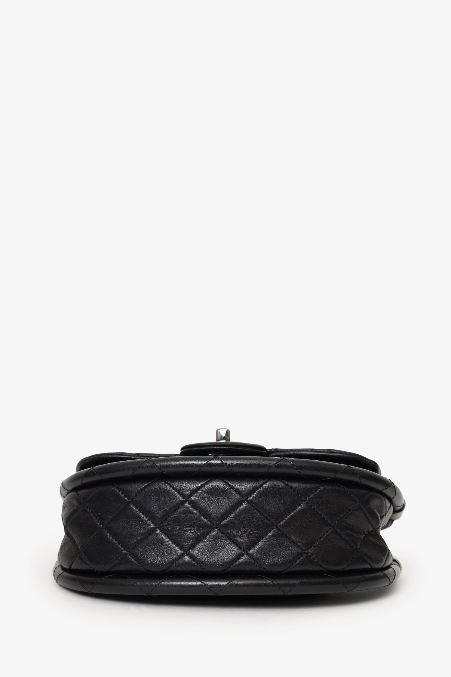 Chanel™ Black Lambskin Hula Hoop 20 Handbag