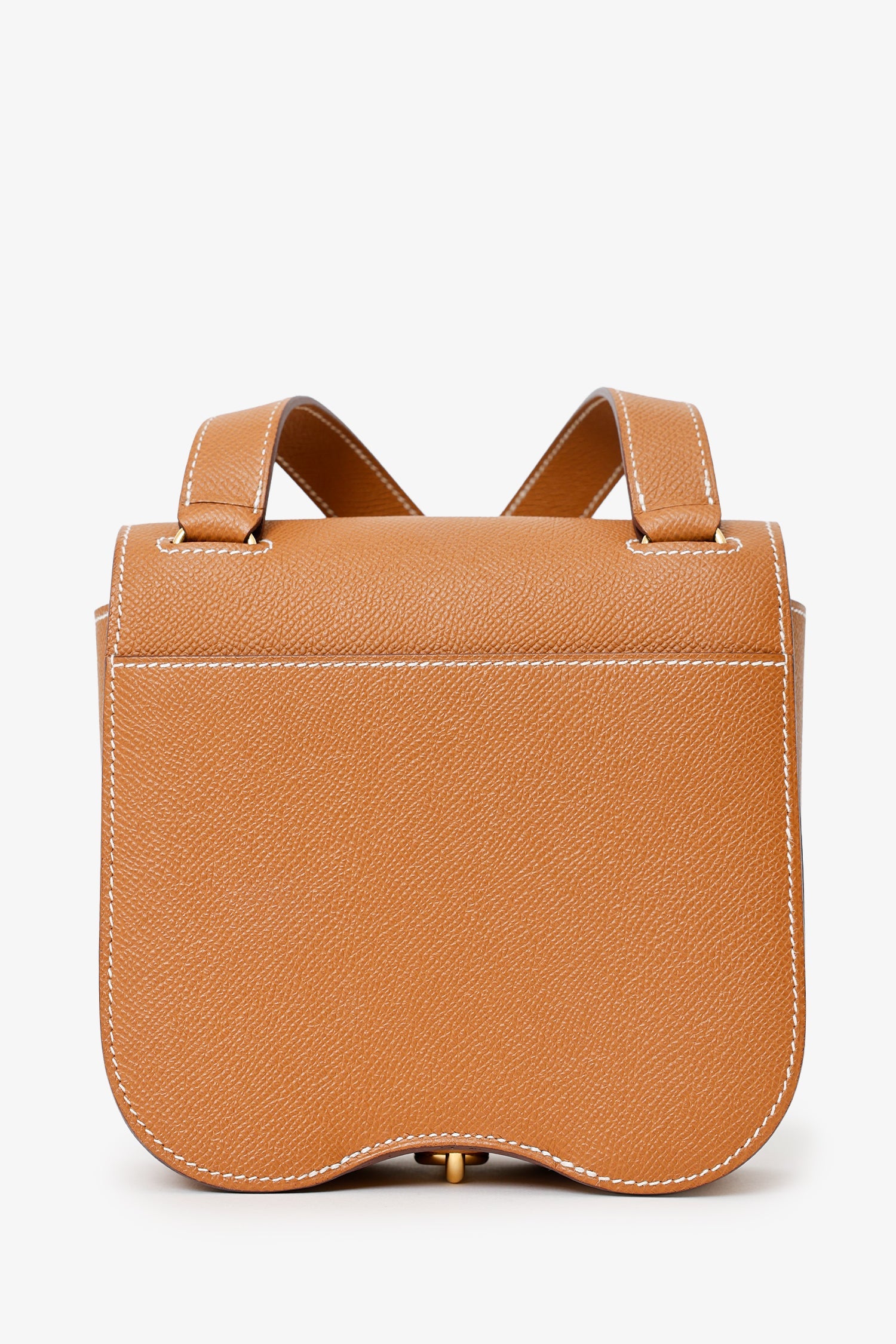 Hermès 2022 Gold Epsom Leather Mini Della Cavalleria Crossbody bag