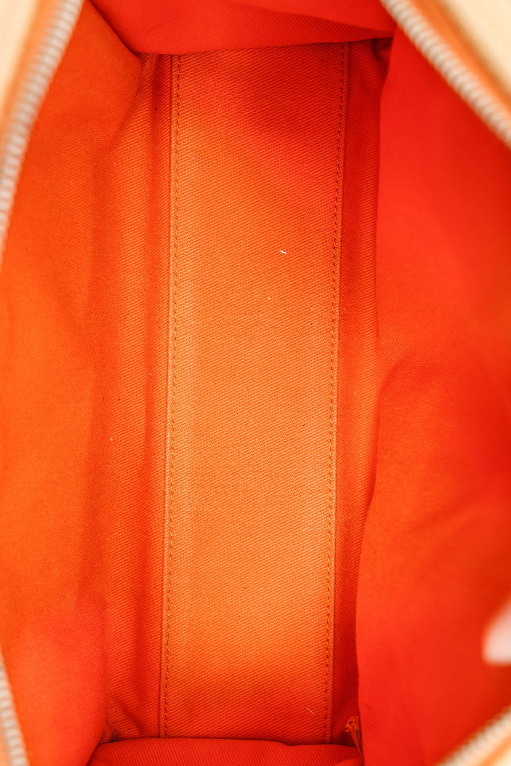 Chanel™ 2014-15 Orange Canvas Deauville Mini Bowling Bag