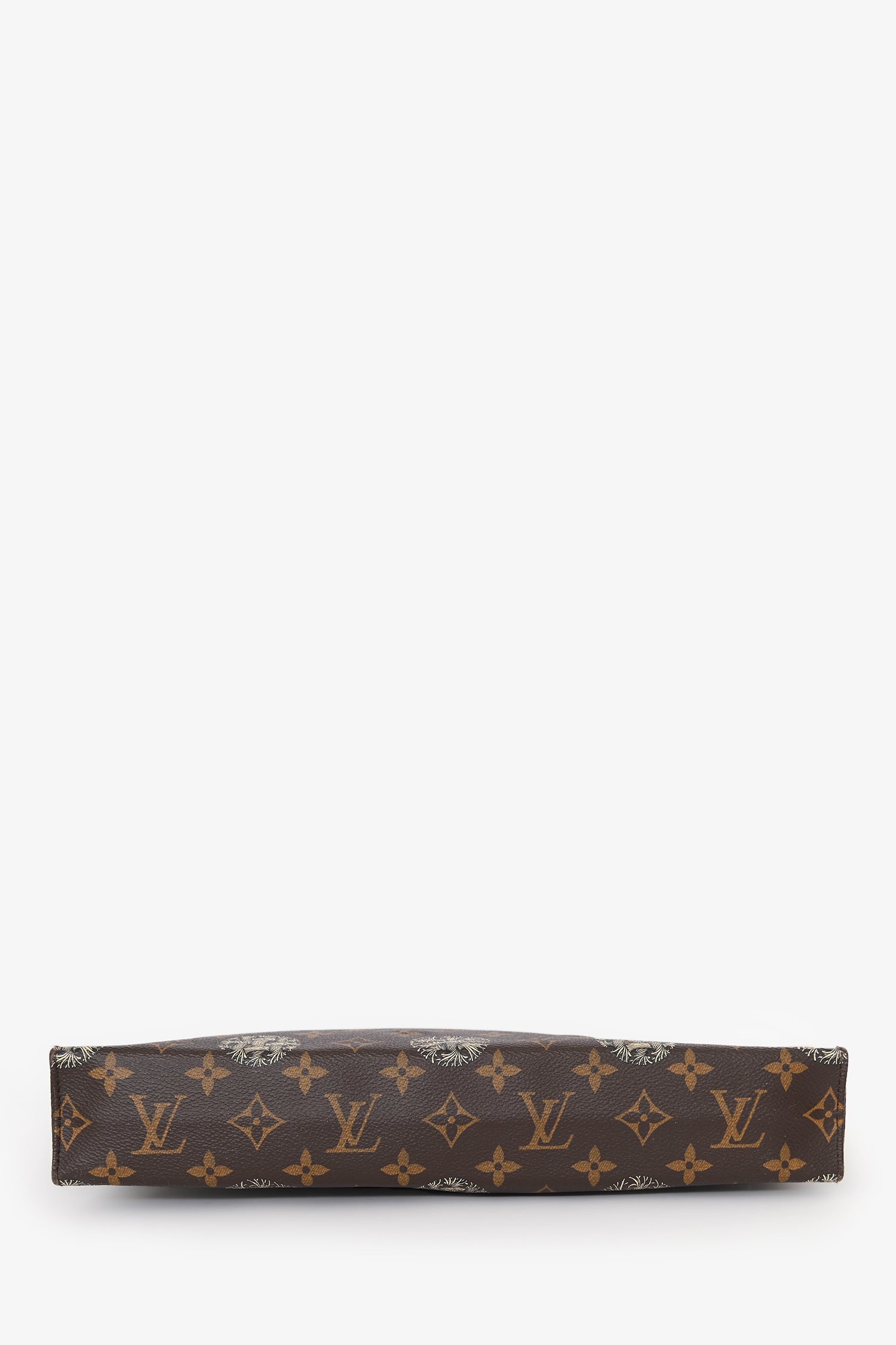Louis Vuitton Runway 2015 Monogram Nemeth Rope Pochette Voyage Clutch Bag