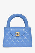 Chanel™ 2024 Periwinkle Blue Mini Kelly Top Handle
