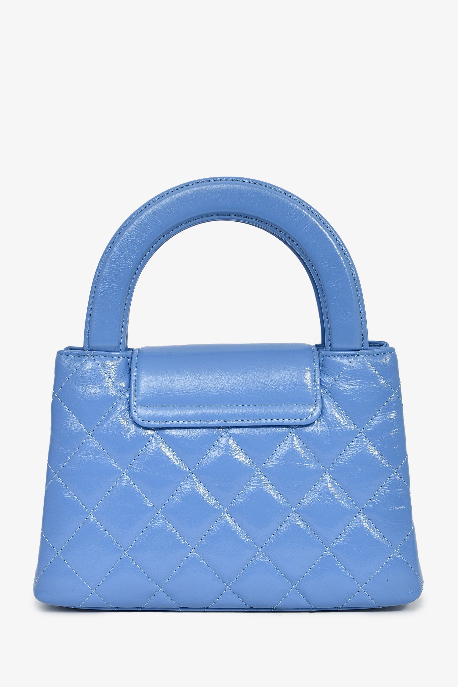 Chanel™ 2024 Periwinkle Blue Mini Kelly Top Handle