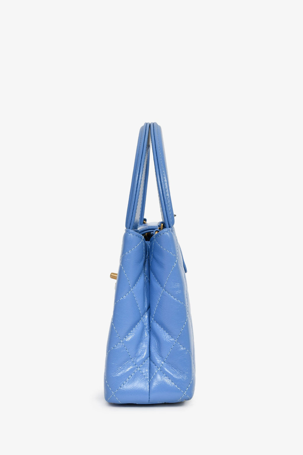 Chanel™ 2024 Periwinkle Blue Mini Kelly Top Handle